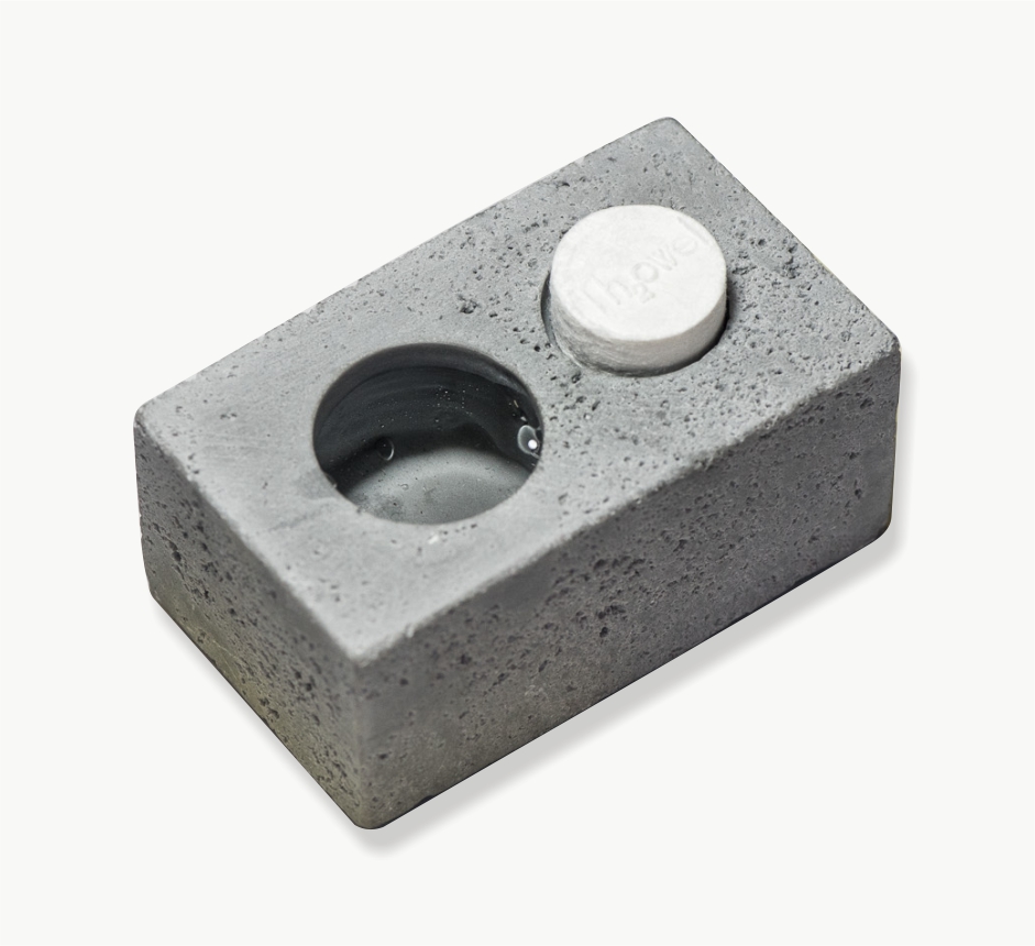 Th2owel Single Presentation Tray Grey